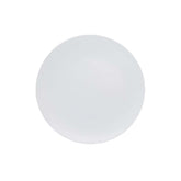 8" Trend White Plastic Plates (40 Count) - Yom Tov Settings